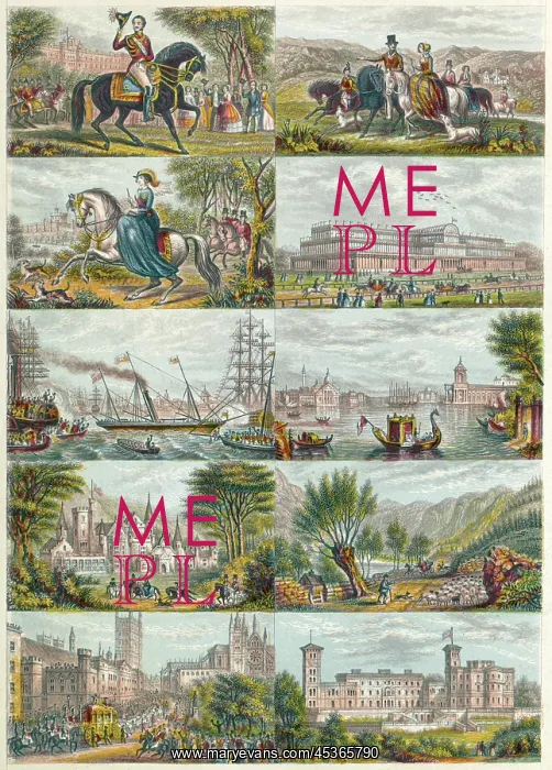 : Illustrations dated 1851 : Illustrations dated 1851