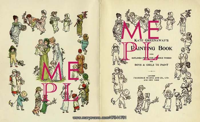 : Illustrations, Kate Greenaway's Painting Book : Illustrations, Kate Greenaway's Painting Book