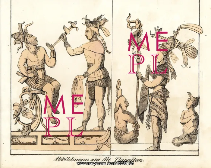 : Illustrations from Tlapallan, Mexico : Illustrations from Tlapallan, Mexico