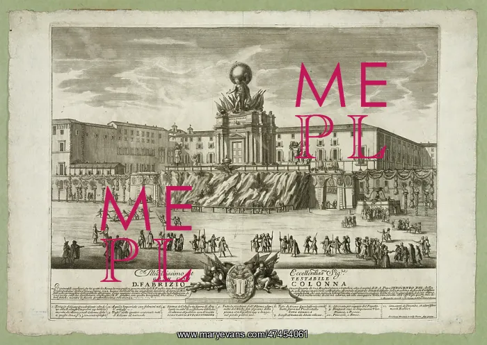  : Illustrissimo et Eccelentissmo... D. Fabrizio Colonna