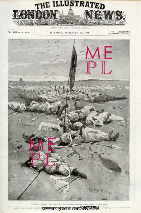 : ILN cover - the end of Mahdism : ILN cover - the end of Mahdism