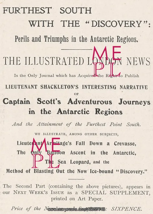 : ILN publishes the story of Scott, Shackleton and the Discove : ILN publishes the story of Scott, Shackleton and the Discove
