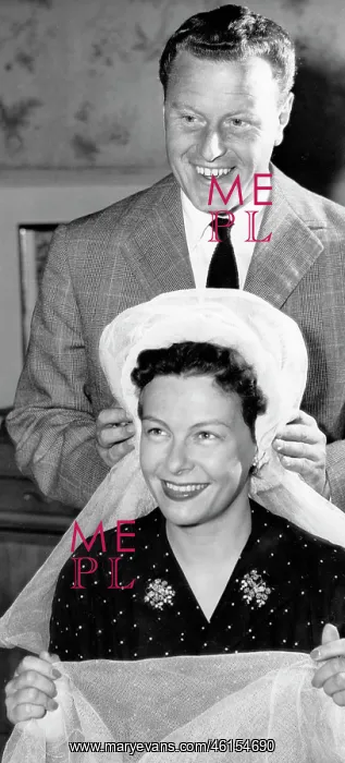 : Ilse Werner, actress, and Josef Niessen, composer : Ilse Werner, actress, and Josef Niessen, composer