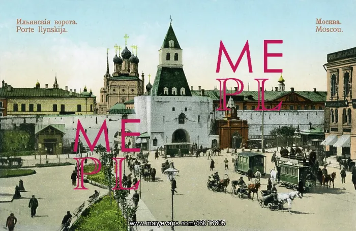 : Ilyinsky Gate, Kitai Gorod, Moscow, Russia : Ilyinsky Gate, Kitai Gorod, Moscow, Russia