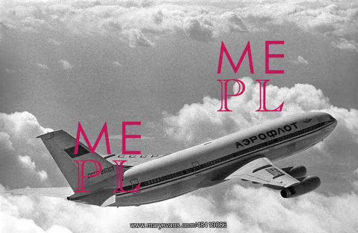 : The Ilyushin Il-86 aircraft, 1980 : The Ilyushin Il-86 aircraft, 1980