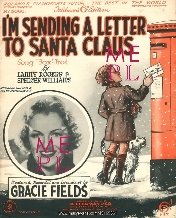 : I'm Sending A Letter To Santa Claus : I'm Sending A Letter To Santa Claus