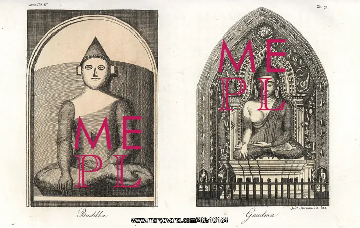 : Image of Buddha in Bengal and Birman Gautama : Image of Buddha in Bengal and Birman Gautama