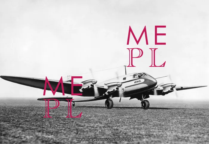 : Image of a Heinkel He 116, 1937 : Image of a Heinkel He 116, 1937