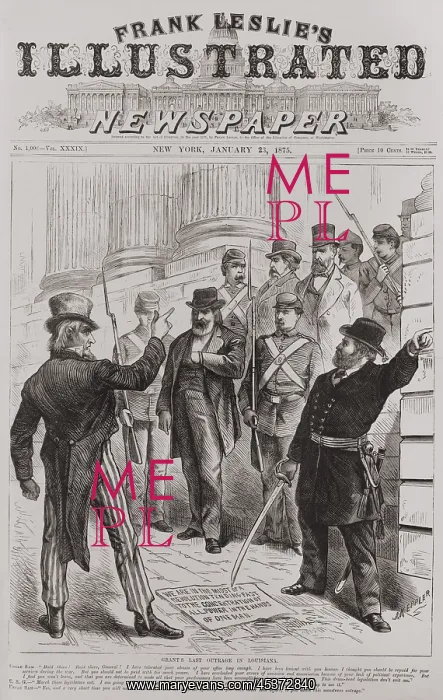 : Image on the front page of Frank Leslies Illustrated : Image on the front page of Frank Leslies Illustrated
