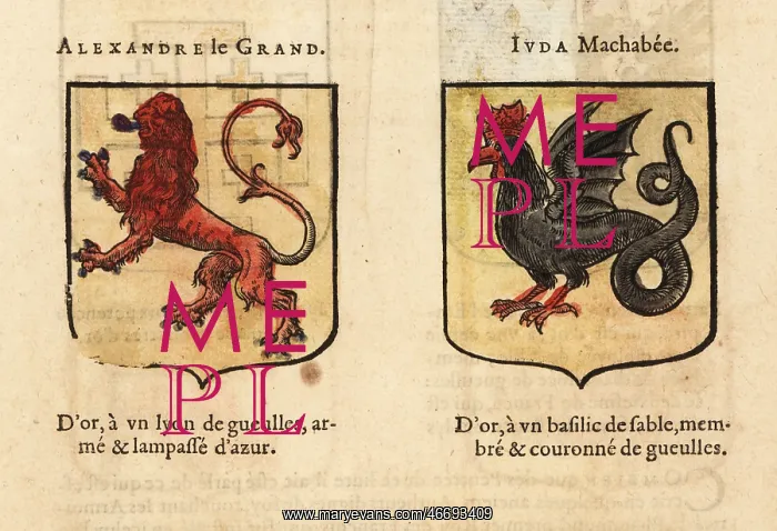 : Imaginary coats of arms of Alexander the Great : Imaginary coats of arms of Alexander the Great