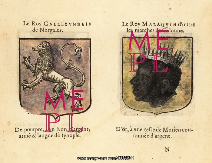 : Imaginary coats of arms of King Galegantis of : Imaginary coats of arms of King Galegantis of