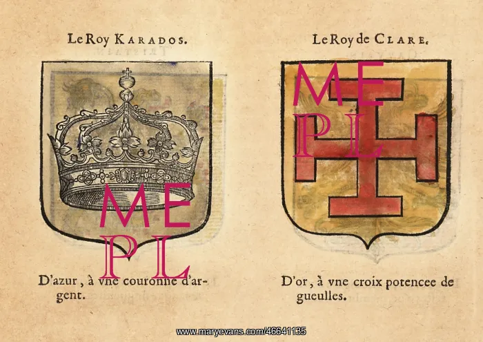 : Imaginary coats of arms of Knights of the Round : Imaginary coats of arms of Knights of the Round