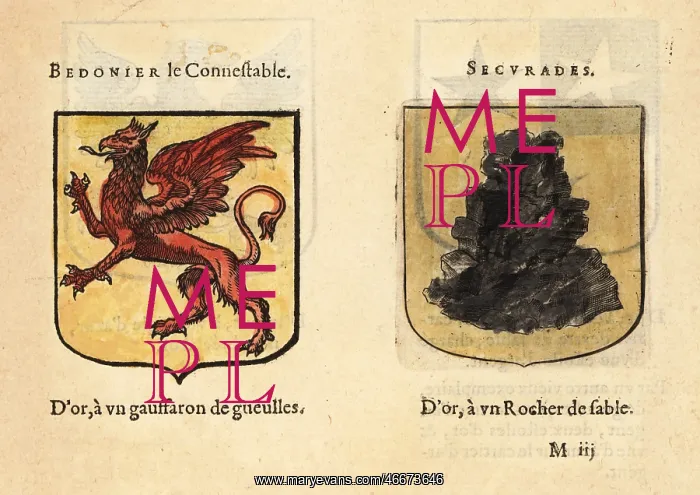 : Imaginary coats of arms of Knights of the Round : Imaginary coats of arms of Knights of the Round