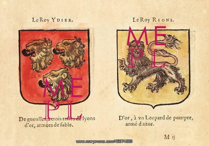 : Imaginary coats of arms of Knights of the Round : Imaginary coats of arms of Knights of the Round