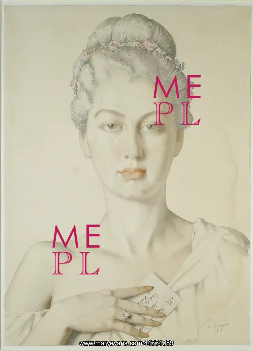 : Imaginary Portrait of Cecile de Volanges : Imaginary Portrait of Cecile de Volanges