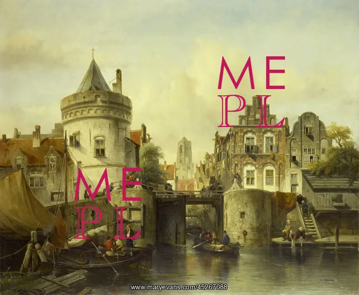 : Imaginary View based on the Kolksluis : Imaginary View based on the Kolksluis