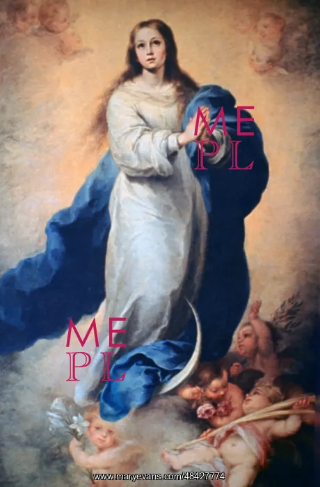 : Immaculate Conception Artist: Bartolome Esteban Murillo : Immaculate Conception Artist: Bartolome Esteban Murillo