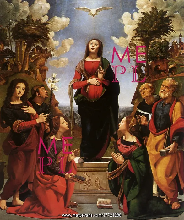 : The Immaculate Conception and Six Saints : The Immaculate Conception and Six Saints