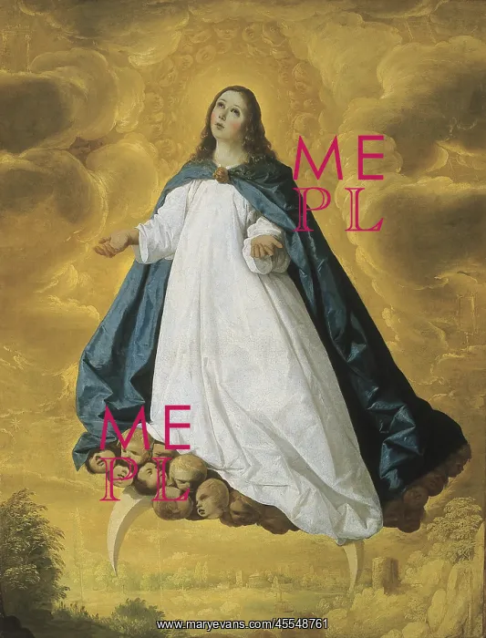 : Immaculate Conception, by Zurbaran : Immaculate Conception, by Zurbaran