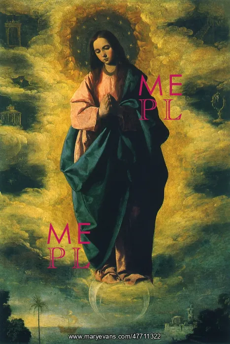 : The Immaculate Conception, by Zurbaran : The Immaculate Conception, by Zurbaran