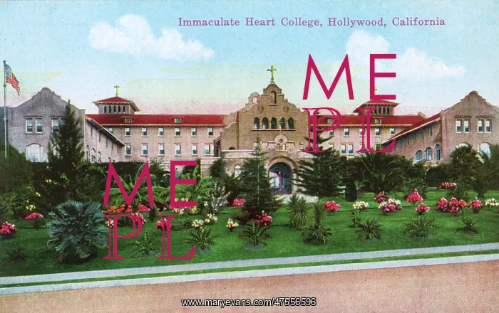  : Immaculate Heart College, Hollywood, California, USA