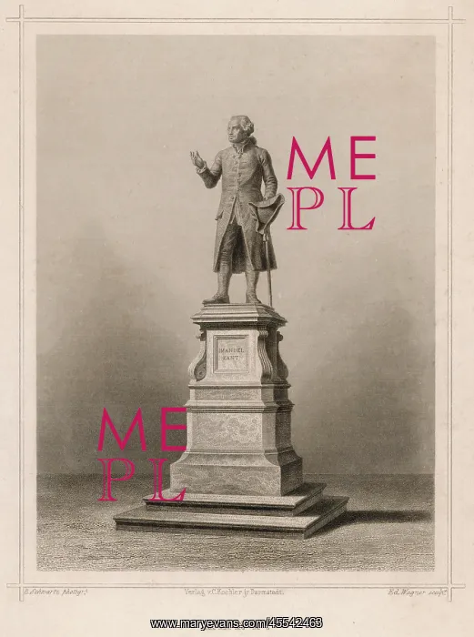 : Immanuel Kant - Statue : Immanuel Kant - Statue