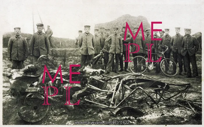 : IMMELMANN CRASHES 1916 : IMMELMANN CRASHES 1916