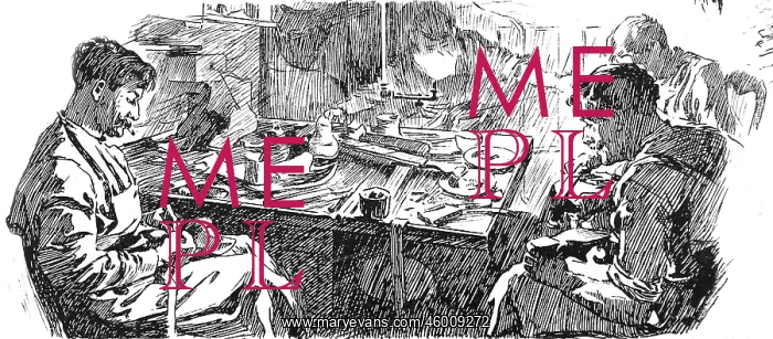 : Immigrant Bootmakers at Work, London 1904 : Immigrant Bootmakers at Work, London 1904