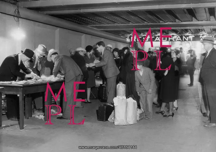 : Immigrants on Ellis Island, 1931 : Immigrants on Ellis Island, 1931