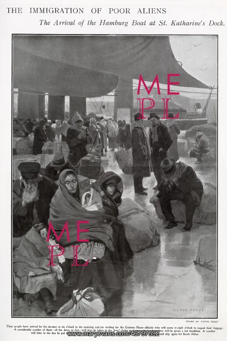 : The Immigration of Poor Aliens 1903 : The Immigration of Poor Aliens 1903