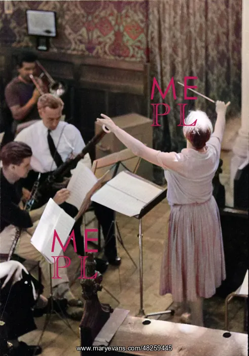 : Imogen Holst Conducting at Blythburgh : Imogen Holst Conducting at Blythburgh