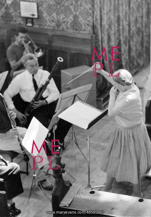 : Imogen Holst Conducting at Blythburgh : Imogen Holst Conducting at Blythburgh