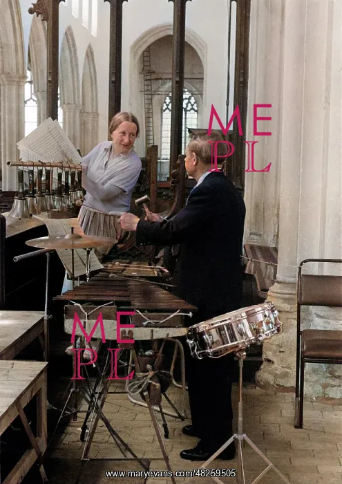 : Imogen Holst with James Blades : Imogen Holst with James Blades