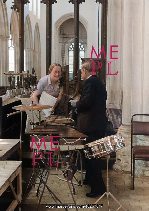 : Imogen Holst with James Blades : Imogen Holst with James Blades
