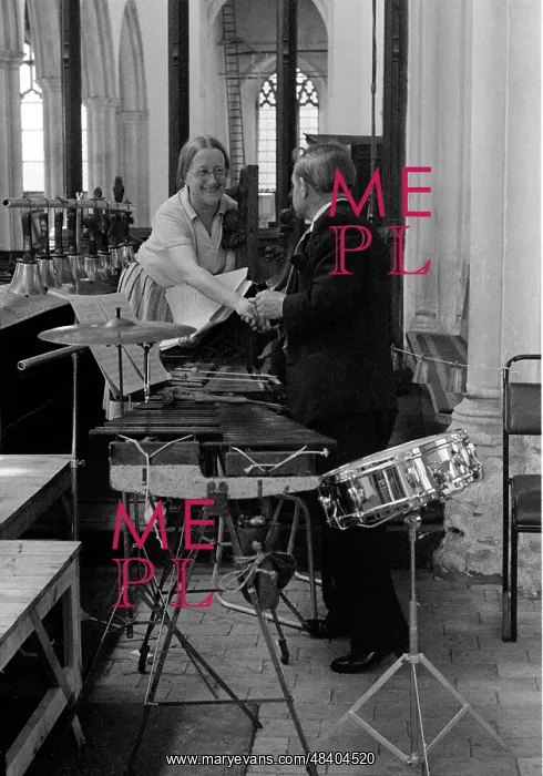 : Imogen Holst with James Blades : Imogen Holst with James Blades
