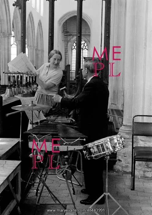 : Imogen Holst with James Blades : Imogen Holst with James Blades