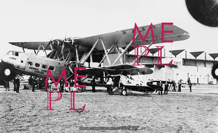 : Imperial Airways passenger plane Horsa : Imperial Airways passenger plane Horsa