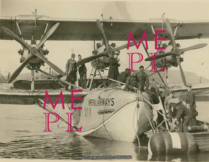: Imperial Airways Short S8 Calcutta : Imperial Airways Short S8 Calcutta