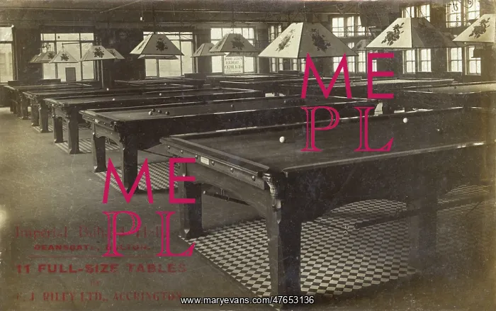 : Imperial Billiard Hall, Deansgate, Bolton, Lancashire : Imperial Billiard Hall, Deansgate, Bolton, Lancashire