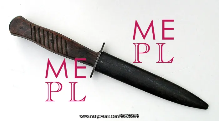 : Imperial German dagger, with Imperial German crown : Imperial German dagger, with Imperial German crown