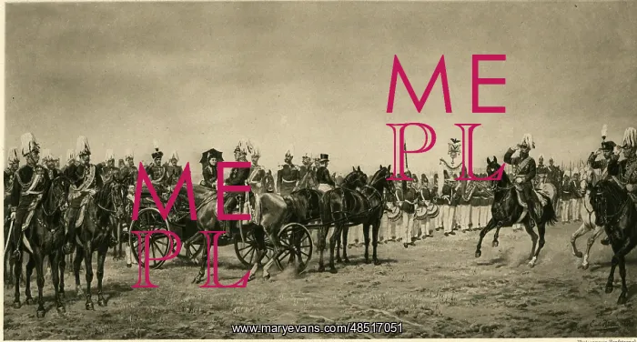  : The Imperial Parade at Lommersum, 1884