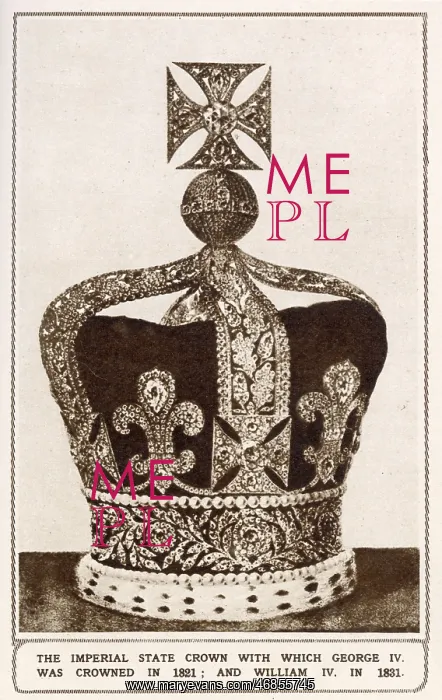 : Imperial State Crown that George IV and William IV : Imperial State Crown that George IV and William IV