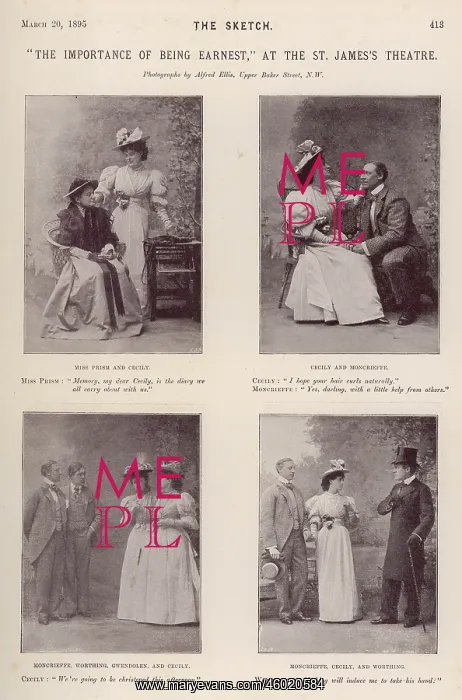 : The Importance of Being Earnest : The Importance of Being Earnest