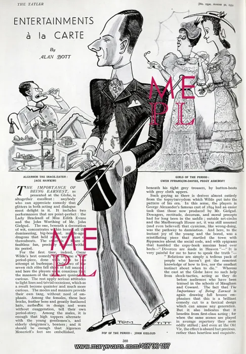 : The Importance of Being Earnest : The Importance of Being Earnest