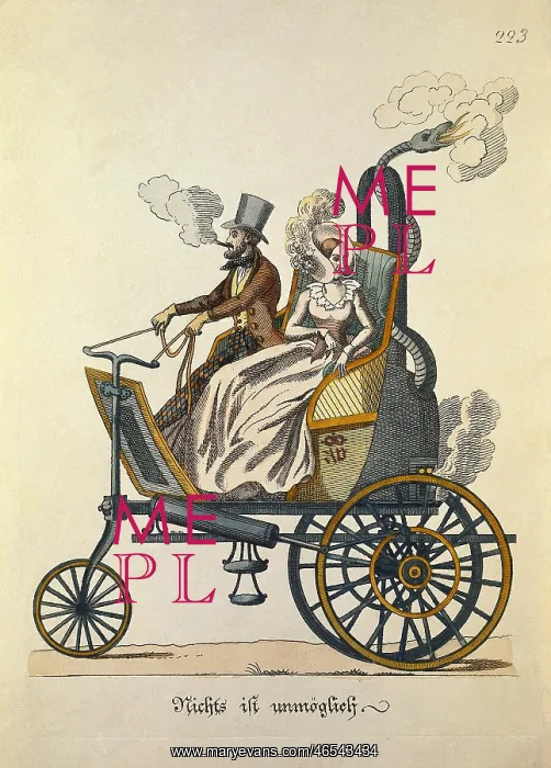 : Nothing is impossible, German engraving with : Nothing is impossible, German engraving with