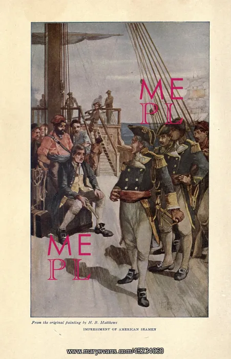 : Impressment of American seaman by the British ? : Impressment of American seaman by the British ?