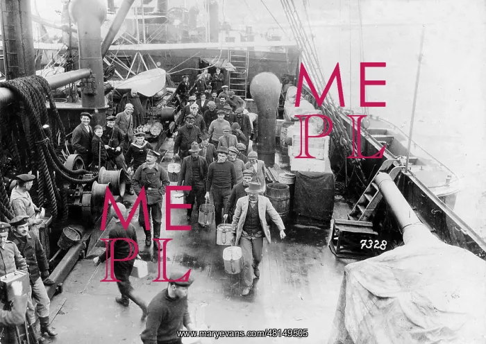 : Imprisoned allied sailors of the auxiliary cruiser Wolf : Imprisoned allied sailors of the auxiliary cruiser Wolf