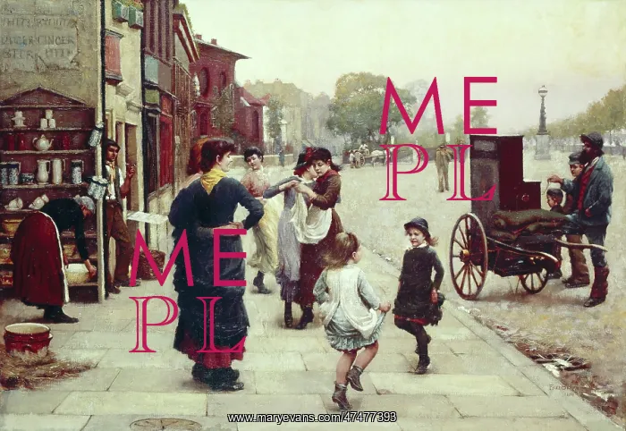 : An Impromptu Dance ' street scene : An Impromptu Dance ' street scene
