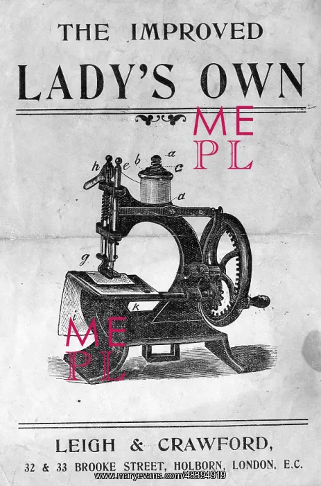 : The Improved Lady's Own Sewing Machine : The Improved Lady's Own Sewing Machine