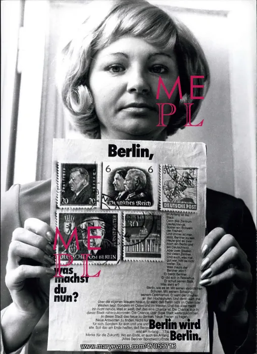 : Inappropriate advertising, reminiscent of wartime, Berlin : Inappropriate advertising, reminiscent of wartime, Berlin